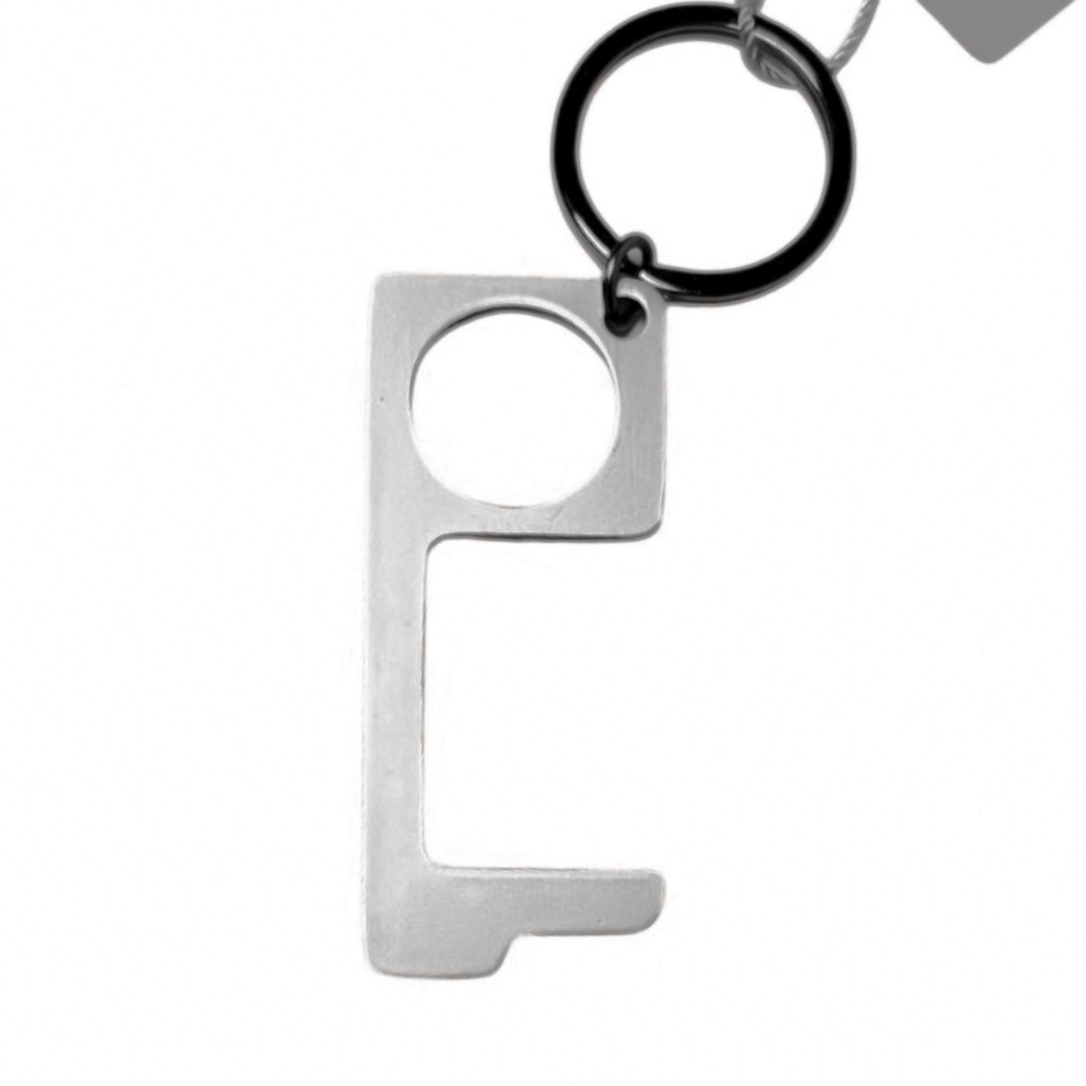 No Touch Door Opener Keychain Matte Silver Nordstrom Rack